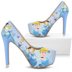 Disney themed heels! Custom made!